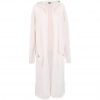 cashmere cardigan in soft pink colour front view