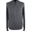 jumper in graphite colour for men front view