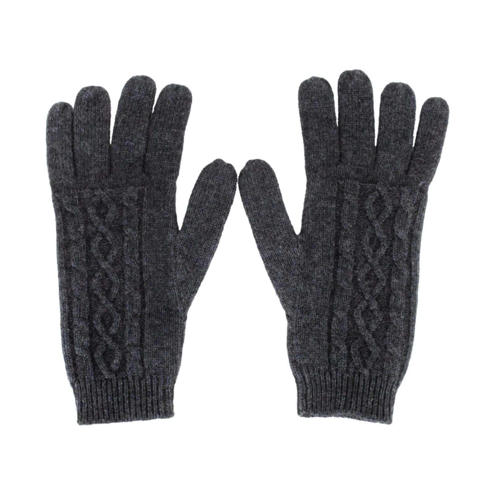 gloves in graphite colour