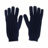 gloves in navy colour