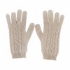 gloves in oatmeal colour