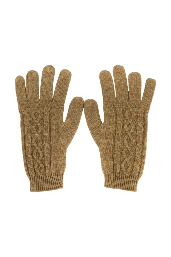 gloves in olive colour