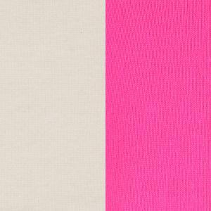 Ivory/Fluro Pink