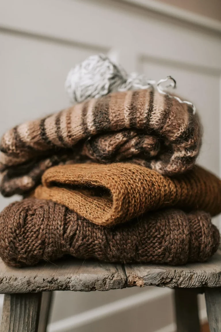 ochre knitwear cashmere accessories