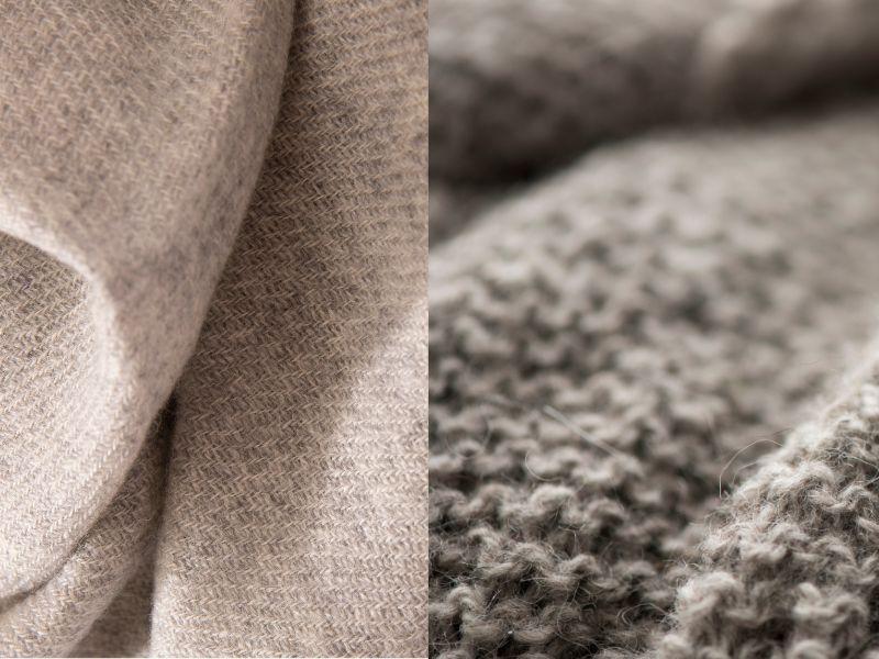 why cheap cashmere feels different, comparison of cashmere and wool material