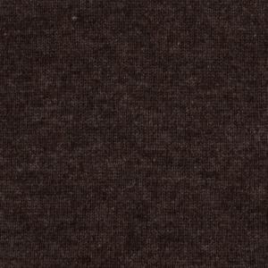 otter - Ochre Knitwear Close-up of dark brown knitted fabric texture with visible stitch pattern.