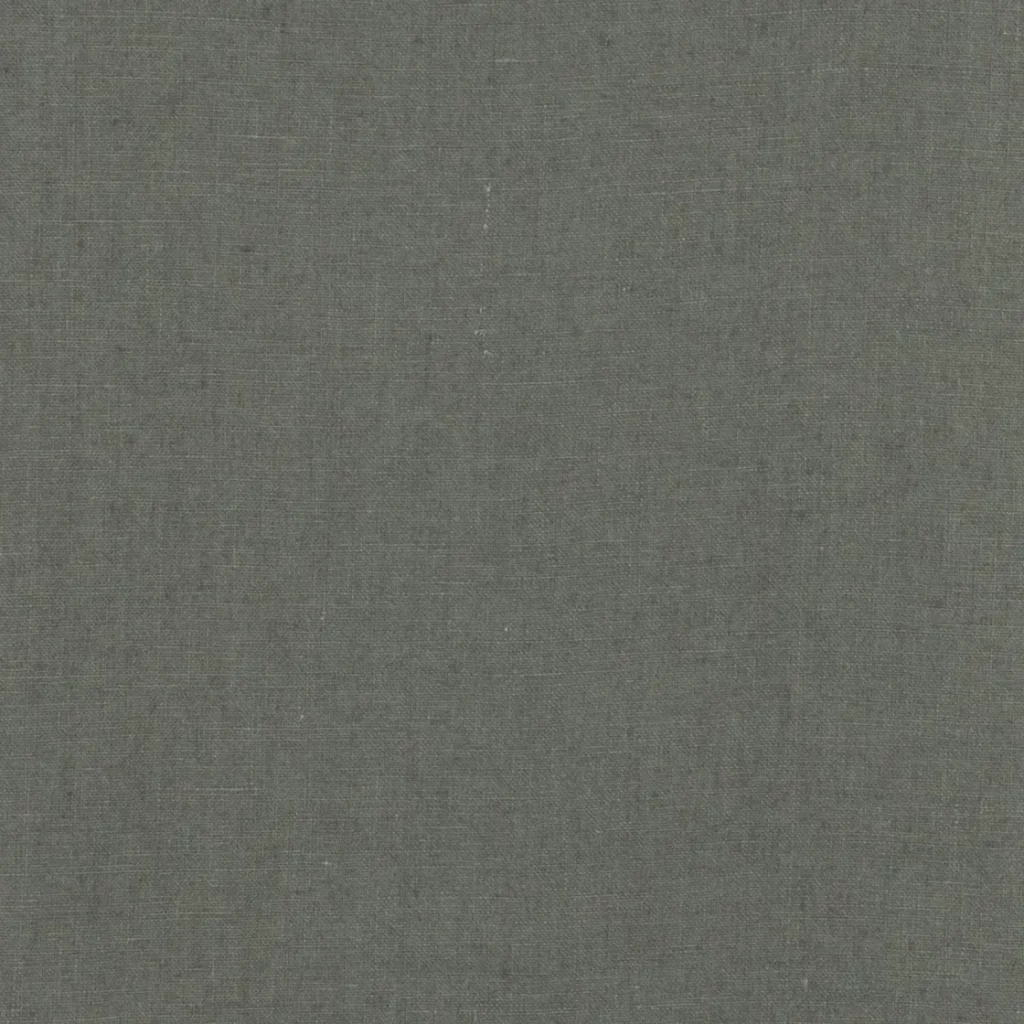 fir green colour sample of 100% organic linen